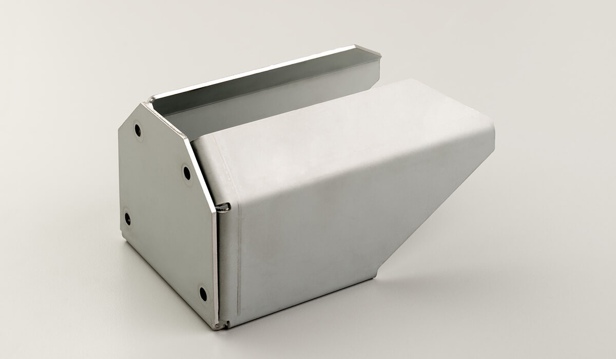 Bended Zincor part