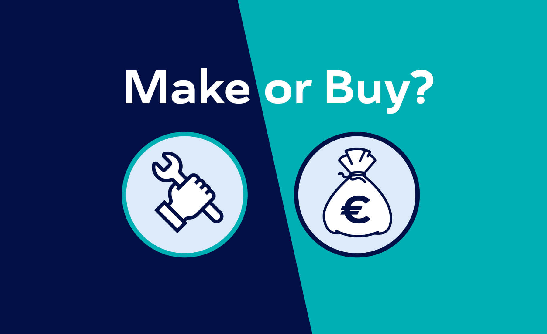 Make or buy Illustration