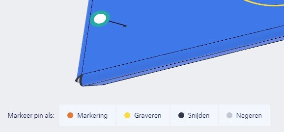 kleur van pin wijzigen in sophia