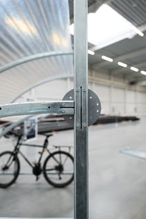 Atelier Scheldeman stadsstalling detail fietsenstalling