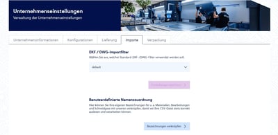 Benutzerdefinierrte Namenzuordnung
