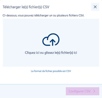 CSV fichier