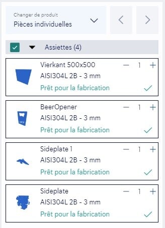 Modification groupee 3d graver