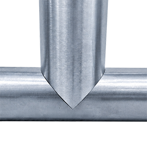 connection round tubes in 2.5d