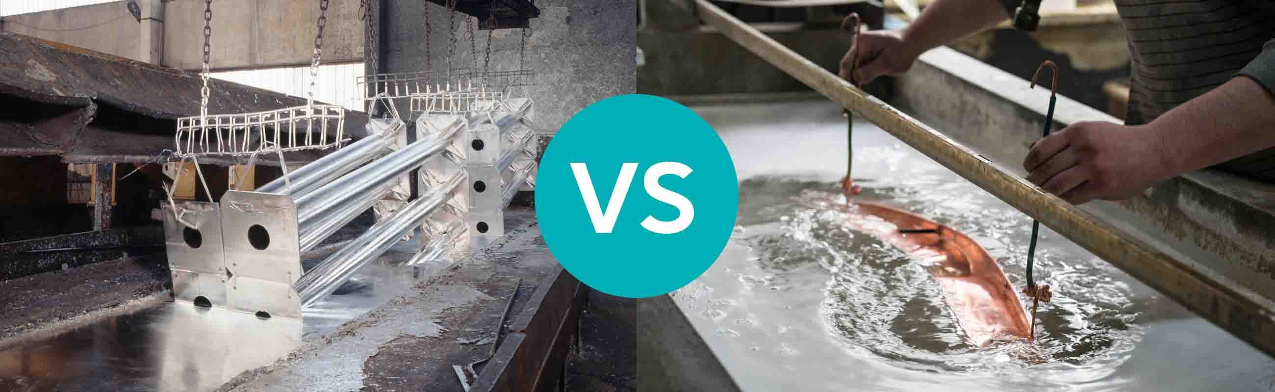 Différence zingage galvanisation