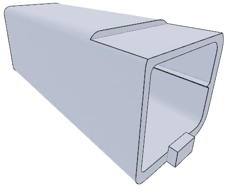 Différentes épaisseurs de paroi dans les tubes