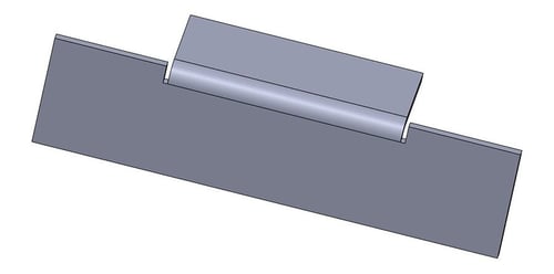voorbeeld 2: cad met bend relief