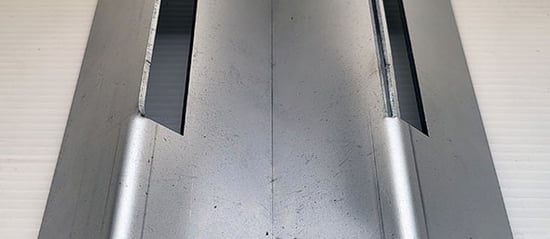 voorbeeld 4: zonder en met bend relief