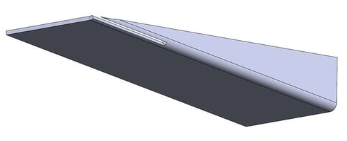 voorbeeld 5: cad met bend relief