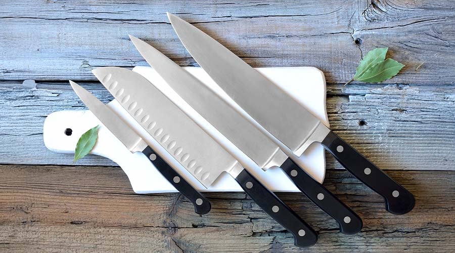 Küchenmesser aus martensitischem rostfreiem Stahl