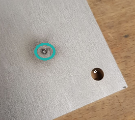lasercutting-marking holes