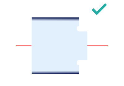 Tubelasercutting-way of drawing - radius_correct