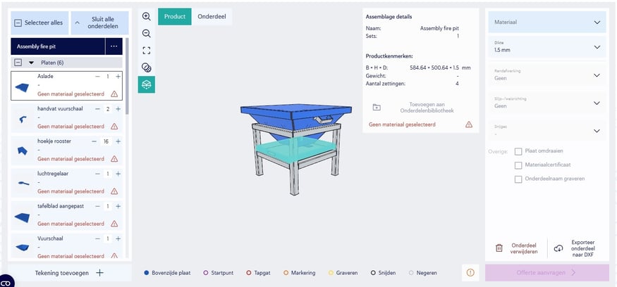 assembly-in 3d-weergave