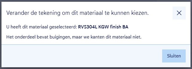feedback na onbeschikbaar materiaal