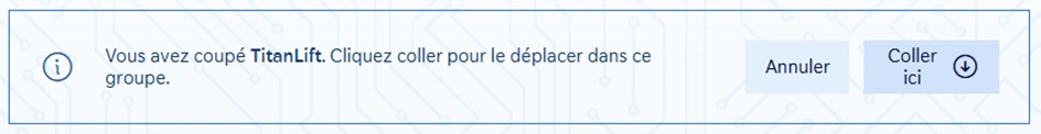 déplacement des groupes