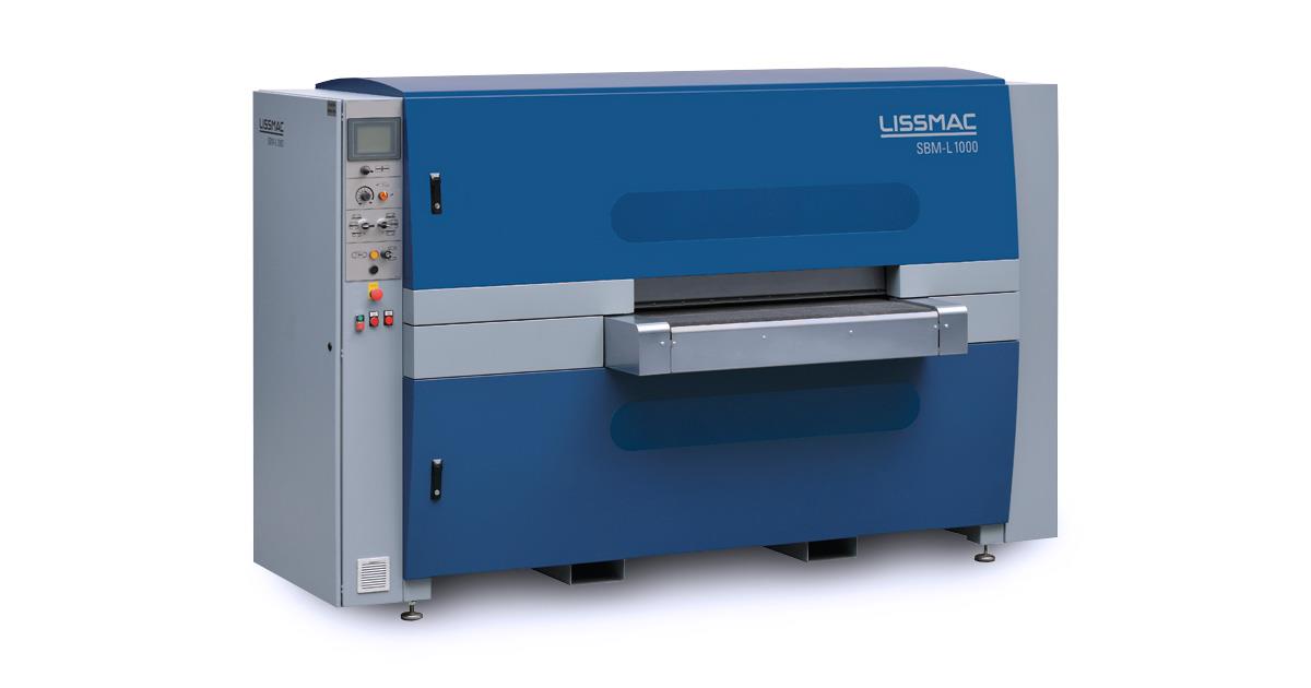 Machines Lissmac pour finition des contours