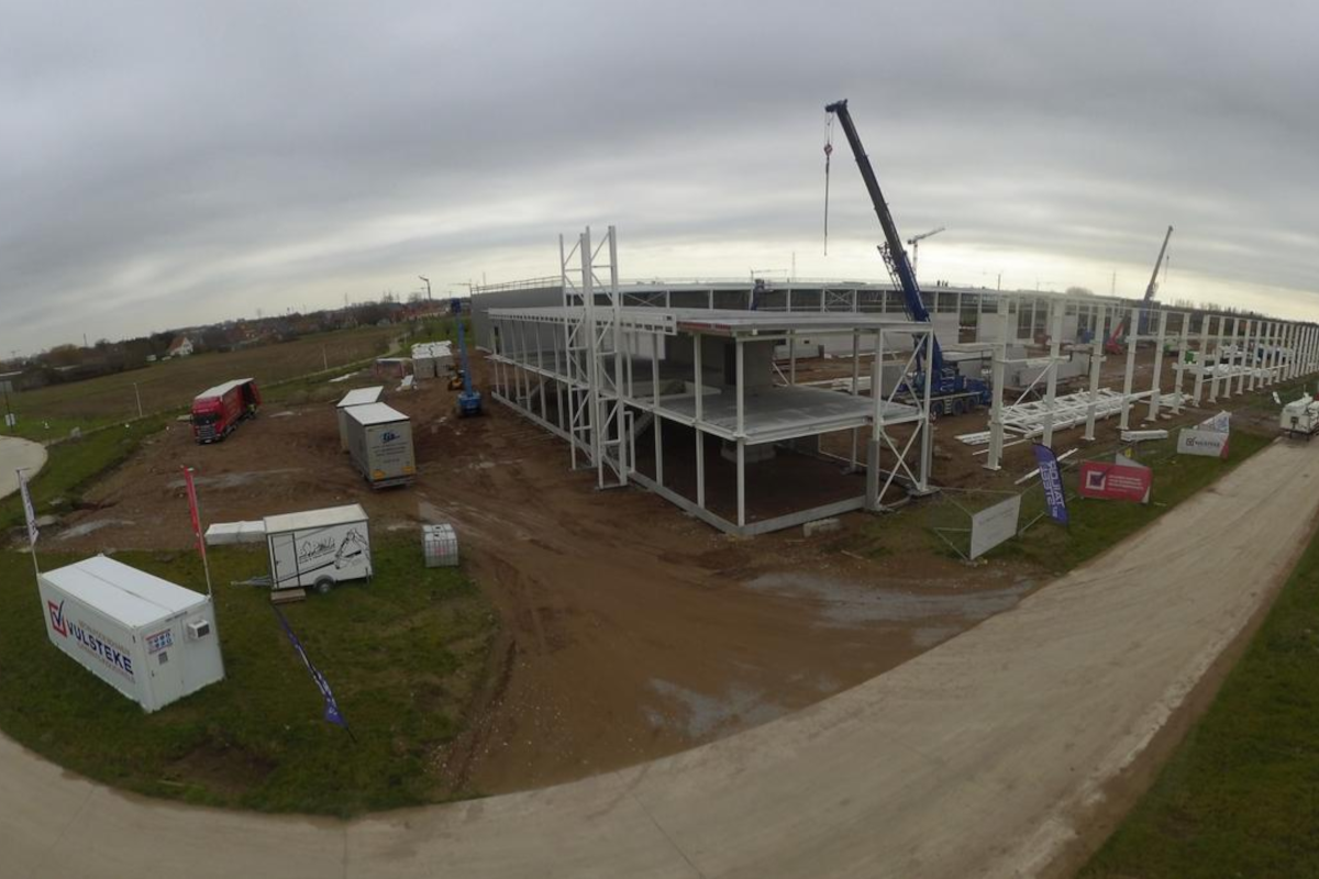 Mise à jour : Construction d'une nouvelle usine à Hooglede (BE)