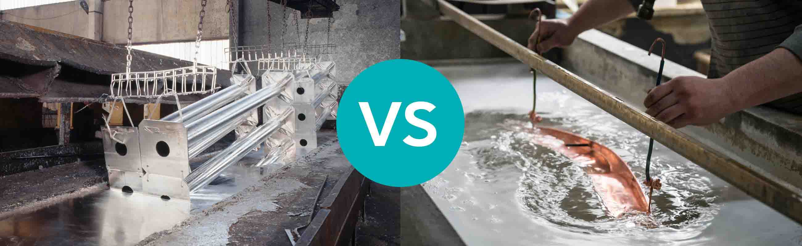 Verzinkt oder galvanisiert - was ist der Unterschied?