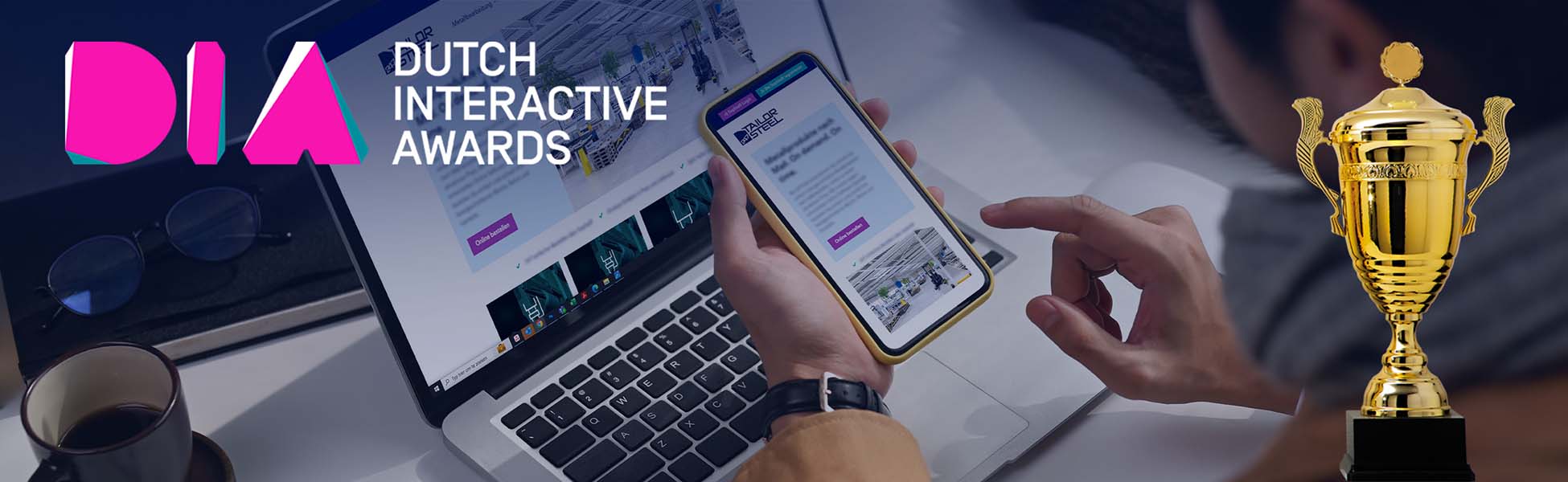 247TailorSteel wint bij de Dutch Interactive Awards