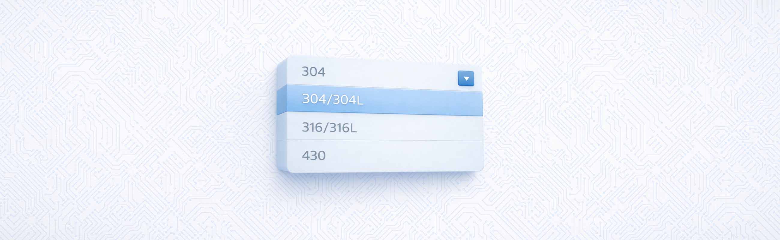 Waarom staan RVS 304/304L vaak in één materiaalnaam?